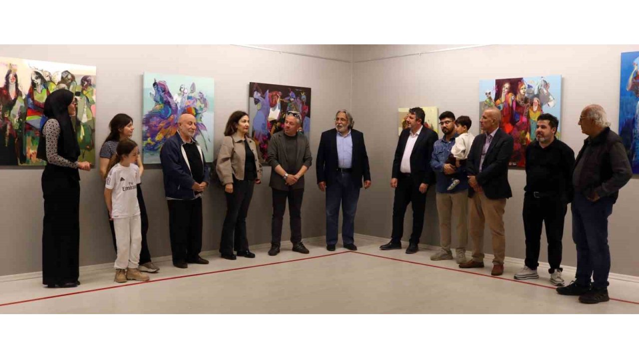 Ferahoğlu, Sanko Sanat Galerisi’nde Resim Sergisi Açtı