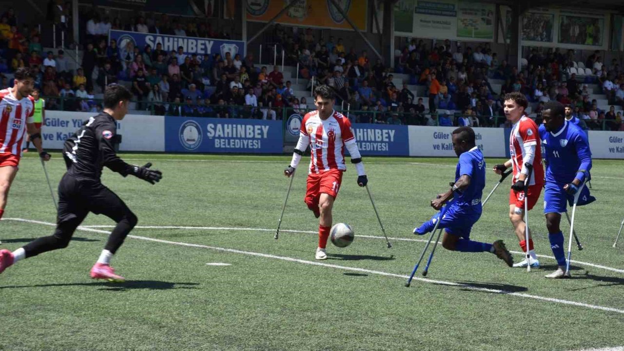 Şahinbey Ampute Adım Adım Şampiyonluğa Koşuyor: 2-1