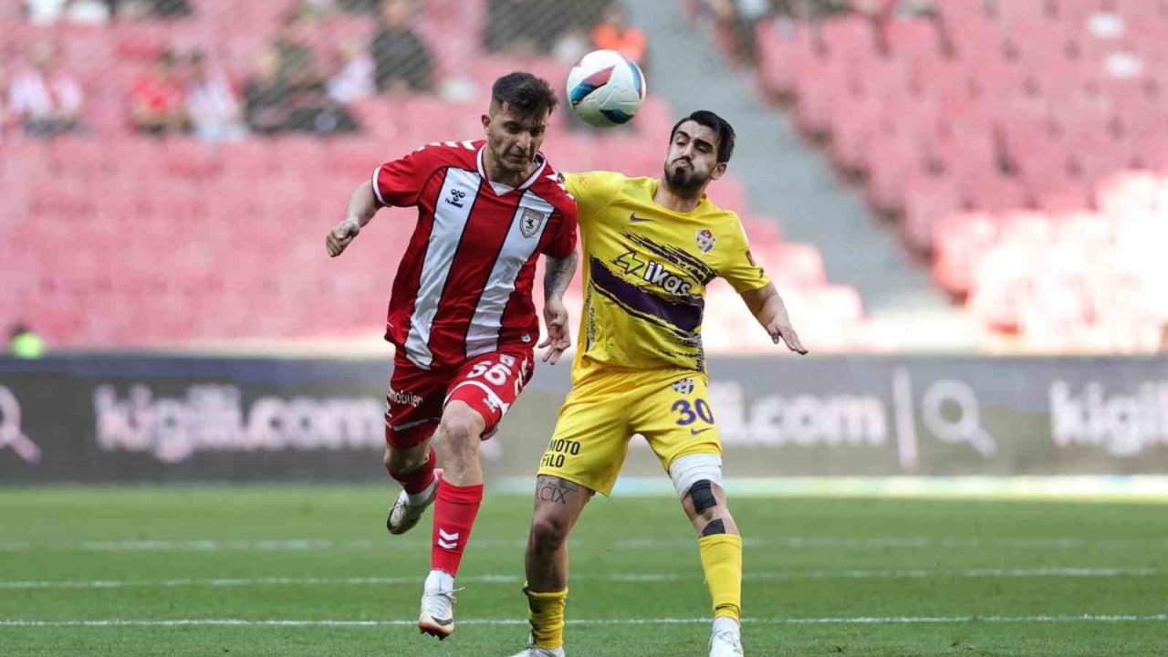 Trendyol Süper Lig: Samsunspor: 1 - Eyüpspor: 0 (İlk Yarı)