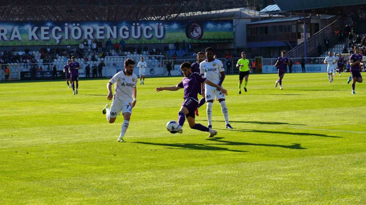 Trendyol 1. Lig: Ankara Keçiörengücü: 2 - Mke Ankaragücü: 3