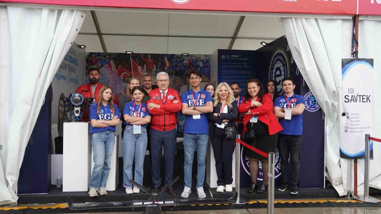 Teknofest Kktc’de Ege Üniversitesi Rüzgarı Esti