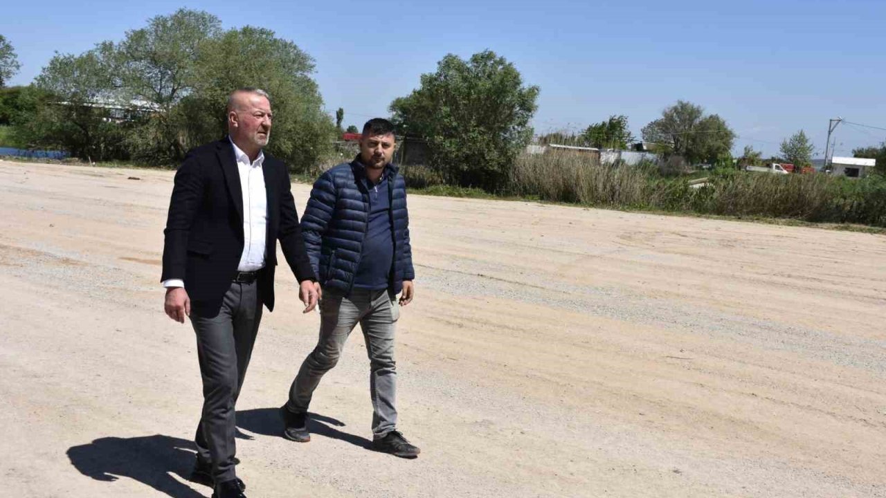 Belediyeden Ortasarıbey’e Hizmet Çıkarması