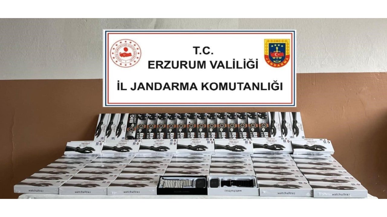 Jandarmadan Akıllı Saat Operasyonu