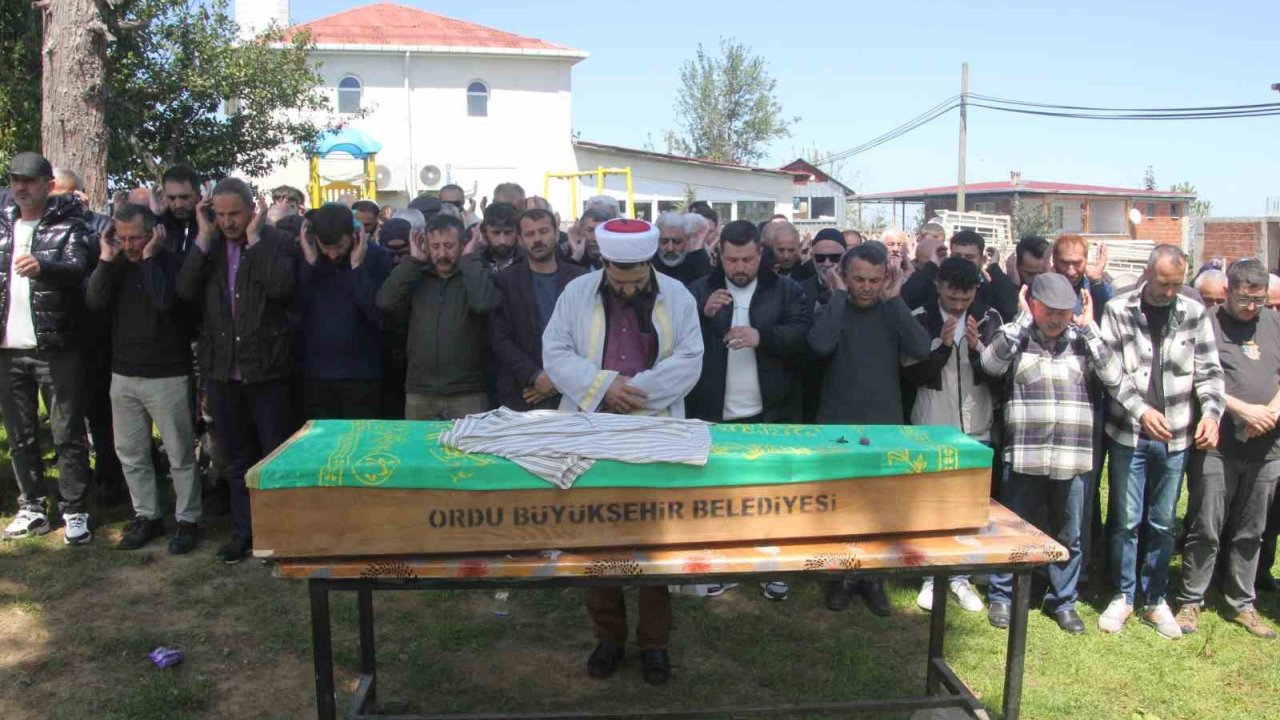 Ordu’da Suda Cansız Bedenine Ulaşılan Şahıs Son Yolculuğuna Uğurlandı