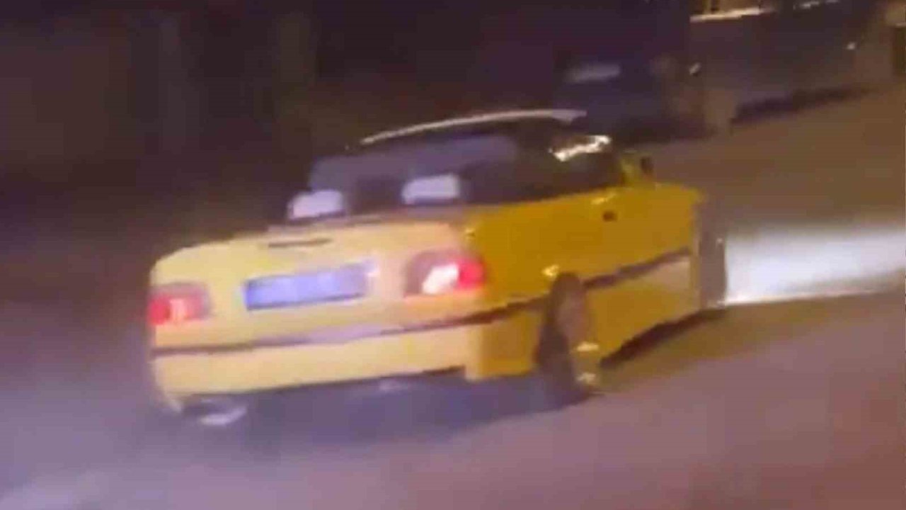 Kırıkkale’de Drift Atan Sürücüye 55 Bin Lira Ceza