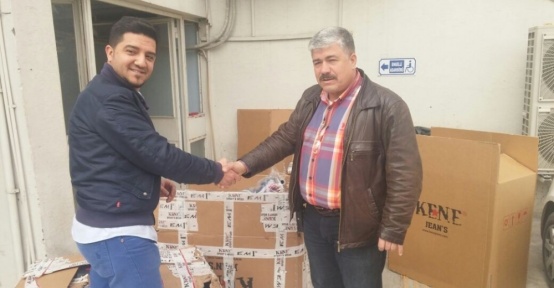 45 bin lira değerinde kumaş çalan hırsızlar yakalandı