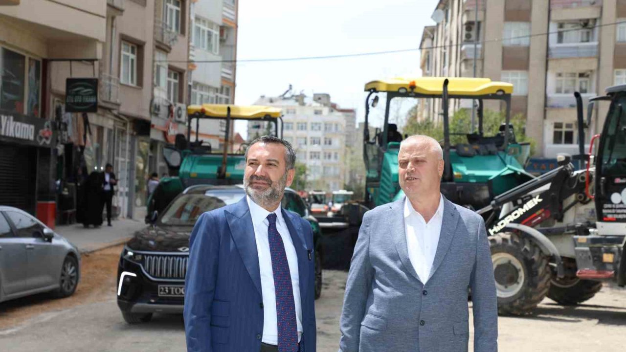 Elazığ Belediyesinden Asfalt Hamlesi