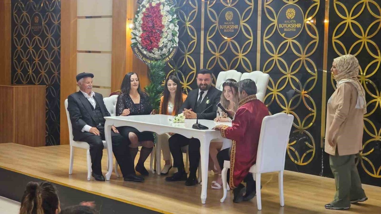 Malatya’da Nikah Salonlarında ’05.05.2025’ Yoğunluğu
