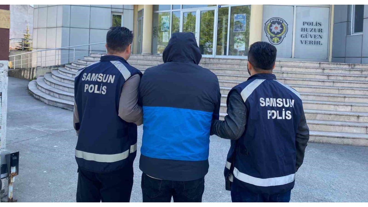 Samsun’da 18 Yıl 9 Ay Hapis Cezası Bulunan Şahıs Yakalandı