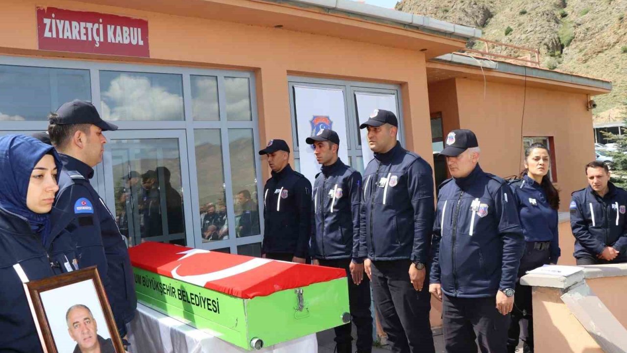 İnfaz Ve Koruma Memuruna Hüzünlü Veda