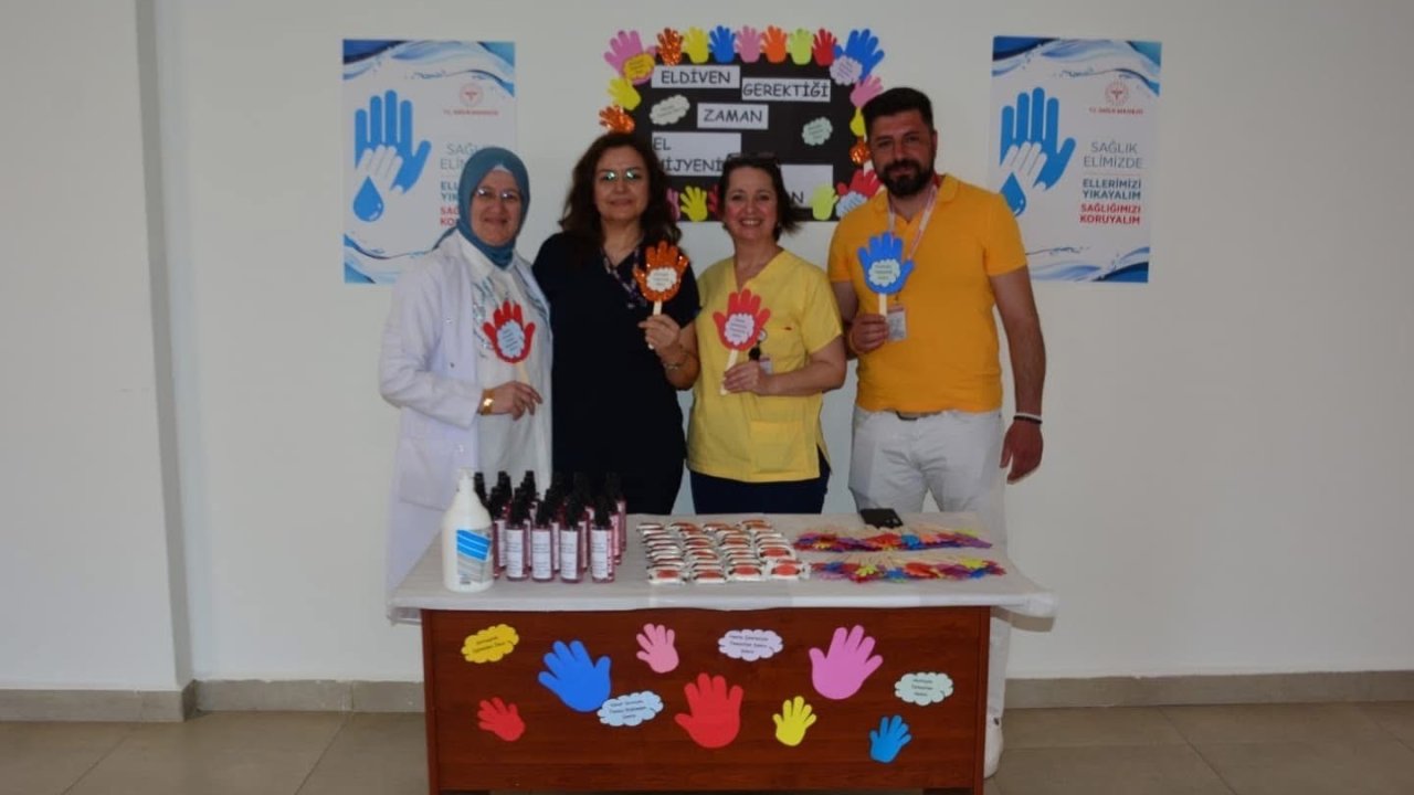 Bozüyük Devlet Hastanesi’nde 5 Mayıs Dünya El Hijyeni Günü Etkinliği Yapıldı