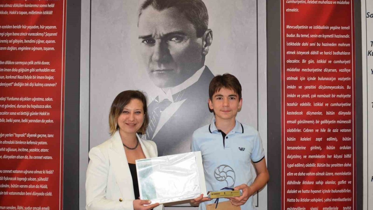 Gkv’li Faruk Çalışkan, Fibonacci Matematik Olimpiyatları Şampiyonu