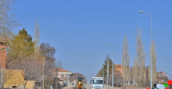 Bünyan Belediyesi yol yapım çalışmalarına başladı