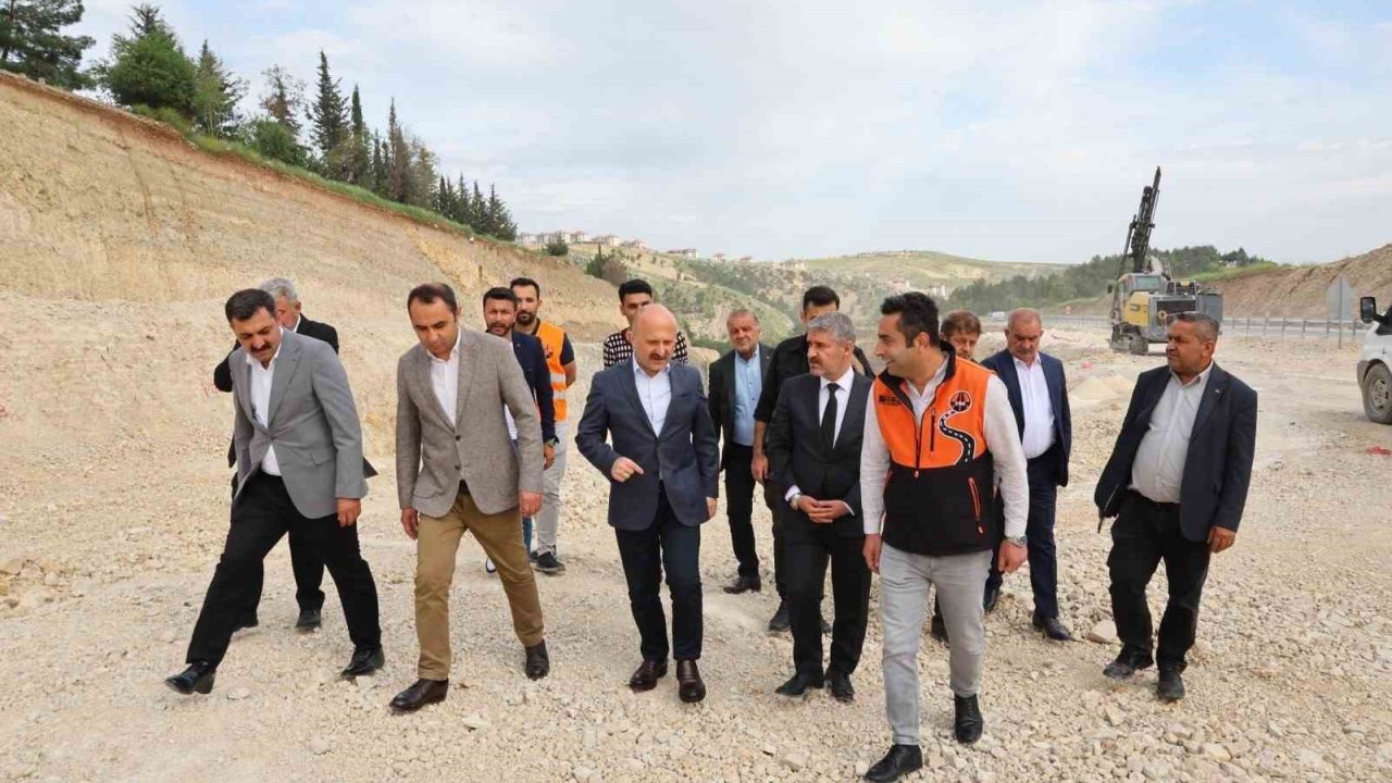 Vali Varol, Besni Çevre Yolunda İncelemelerde Bulundu