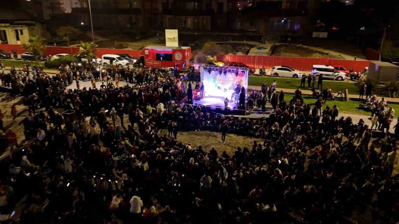 Atakum Sahilinde Hıdırellez Coşkusu