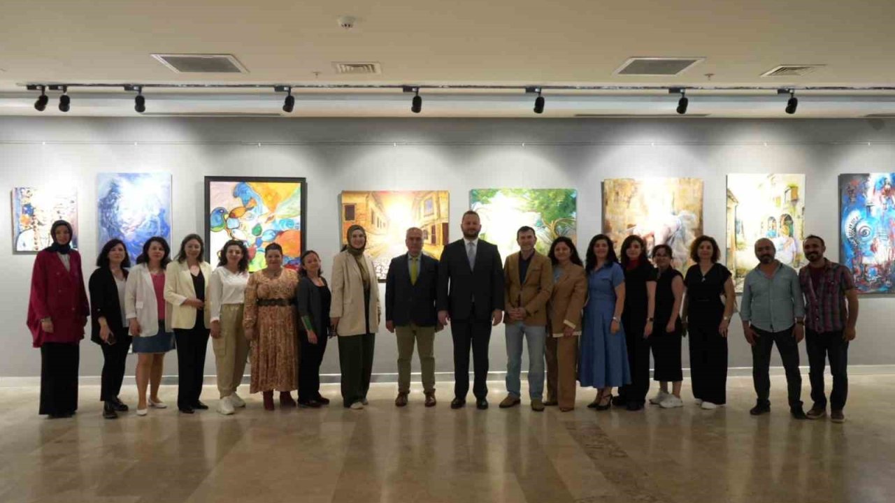 Tekirdağ’da Resim Öğretmenlerinden Anlamlı Sergi