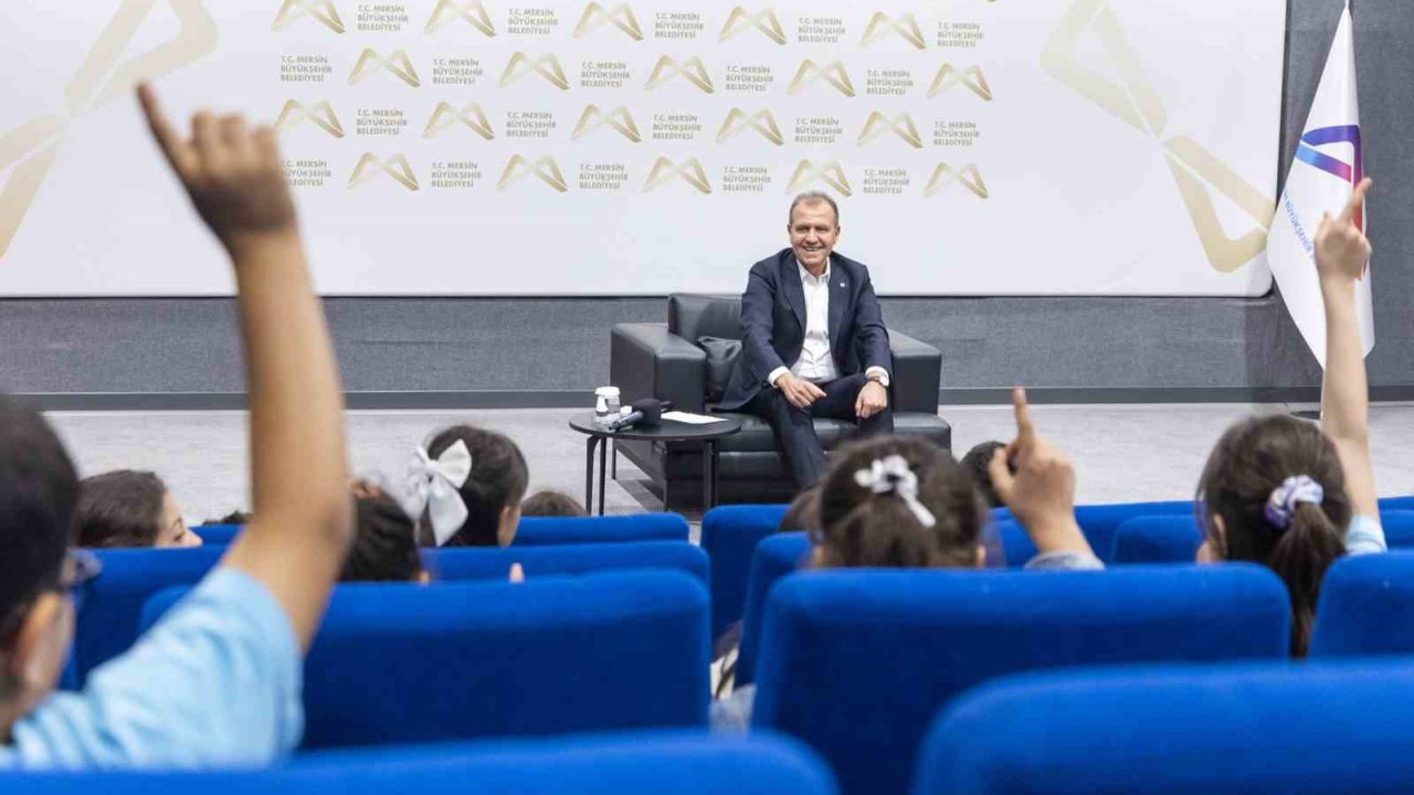 Başkan Seçer, Çocukların Sorularını Yanıtladı