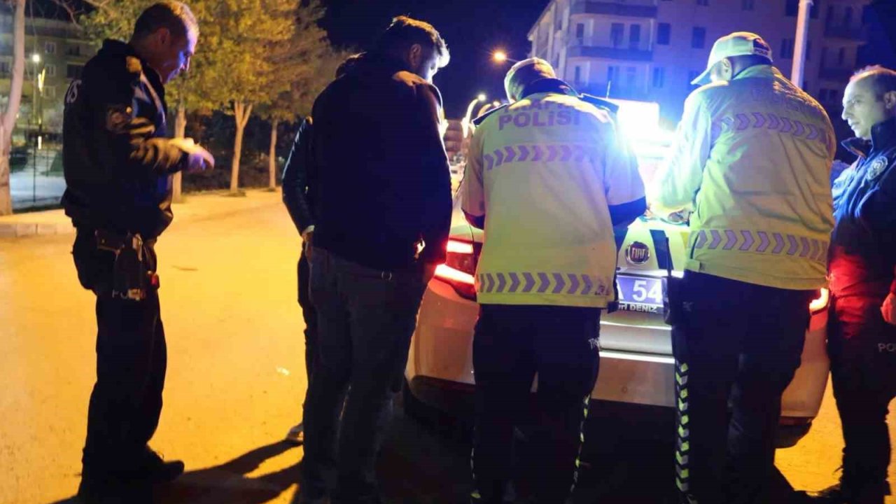 Alkollü Yakalanan Motosiklet Sürücüsü Polise Dert Yandı: