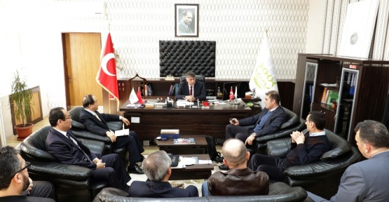 Güney Koreli işadamlarından KBÜ’ye ziyaret