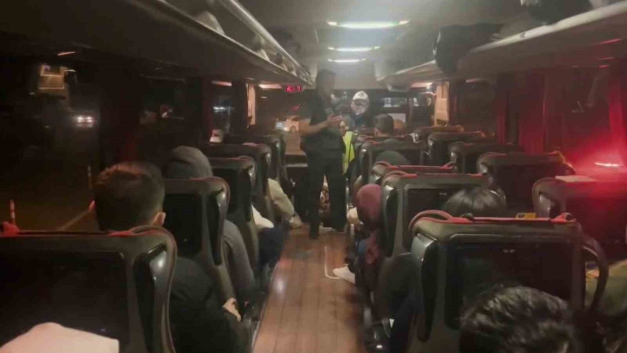 Sivil Jandarmadan Yolcu Otobüslerine Gizli Denetim