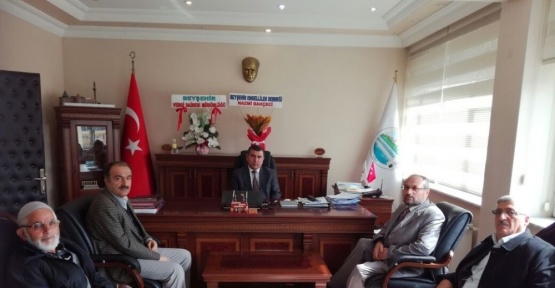 Engelliler derneğinden Beyşehir Kaymakamı Şahiner’e ziyaret