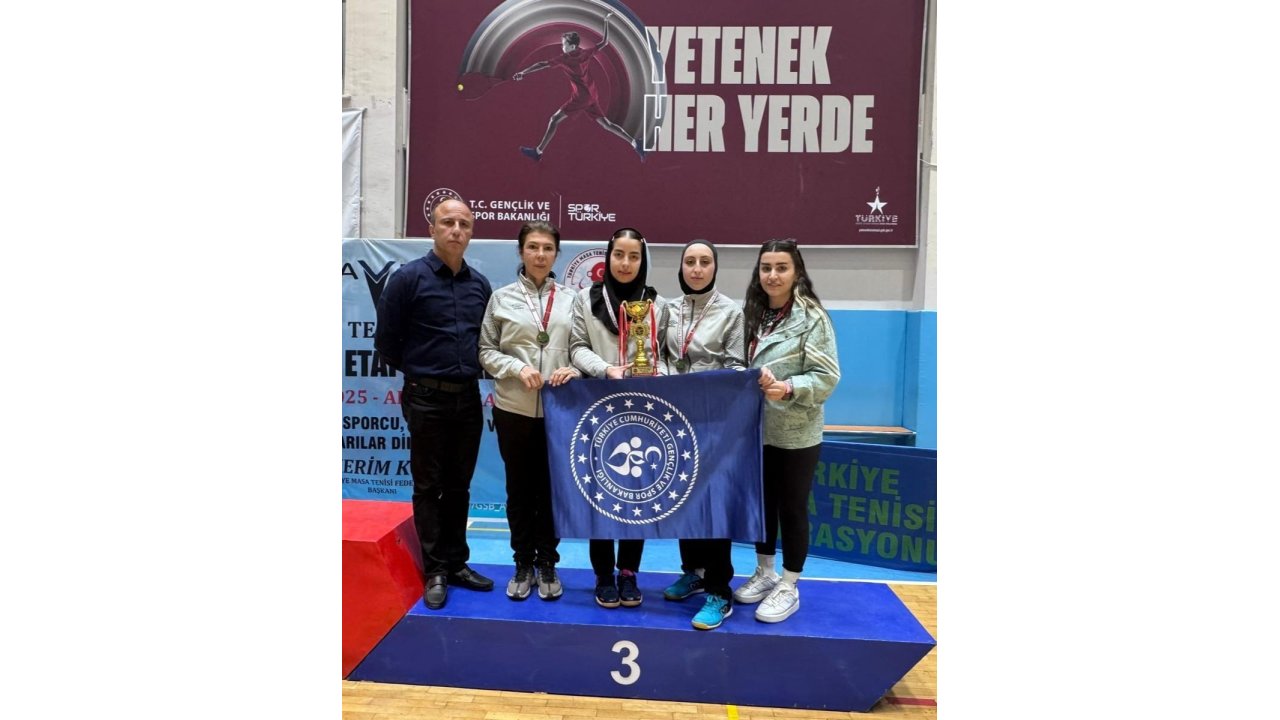 Elazığ Masa Tenisinde 1. Lige Yükseldi