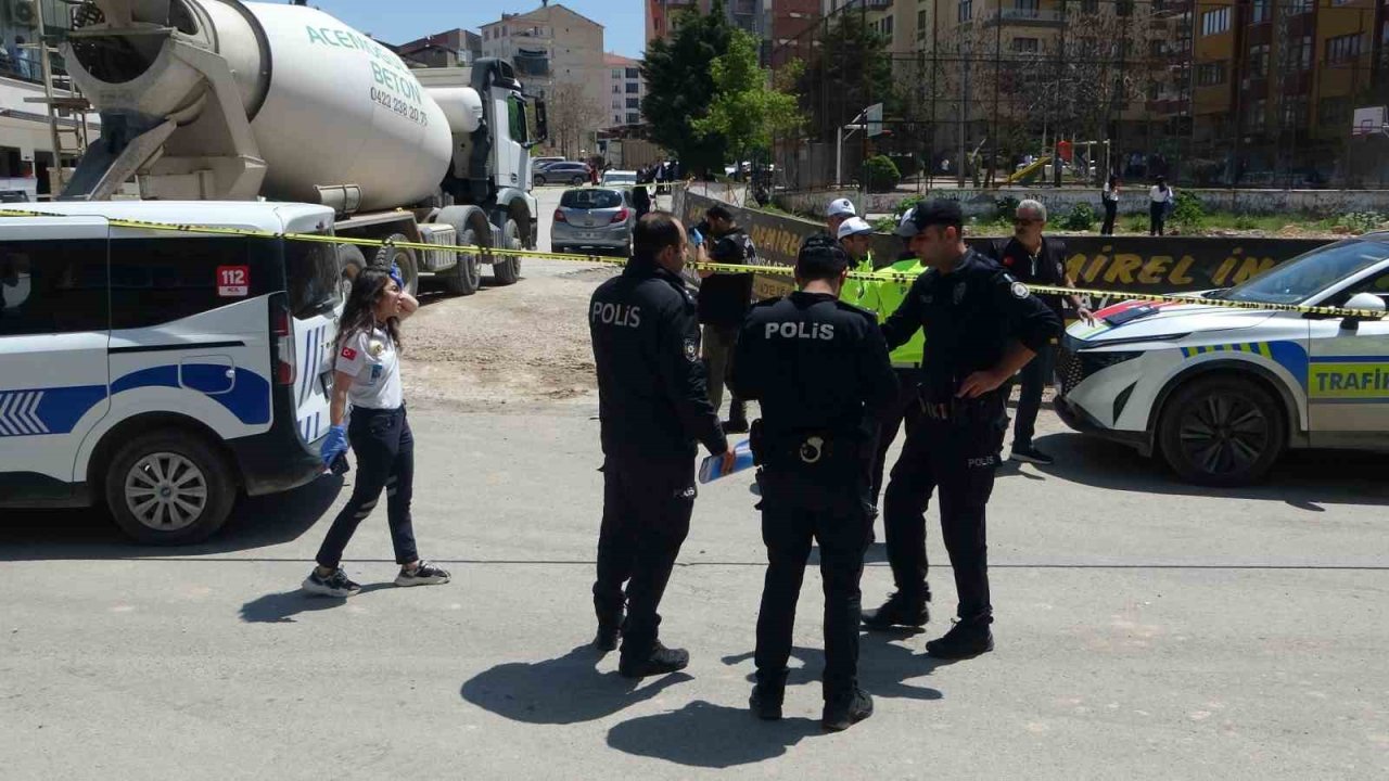 Malatya’da Beton Mikseri Dehşeti