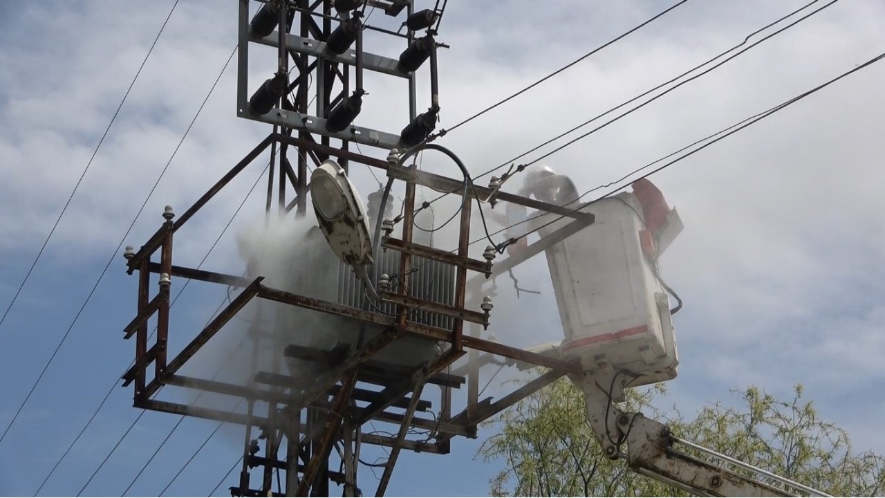 Samsun’da Trafo Yangını Paniğe Neden Oldu