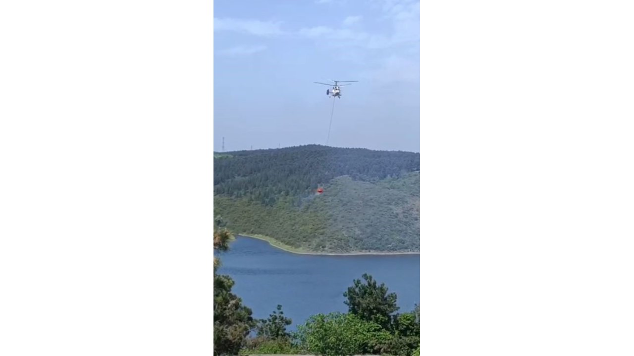 Sultangazi’de Orman Yangını