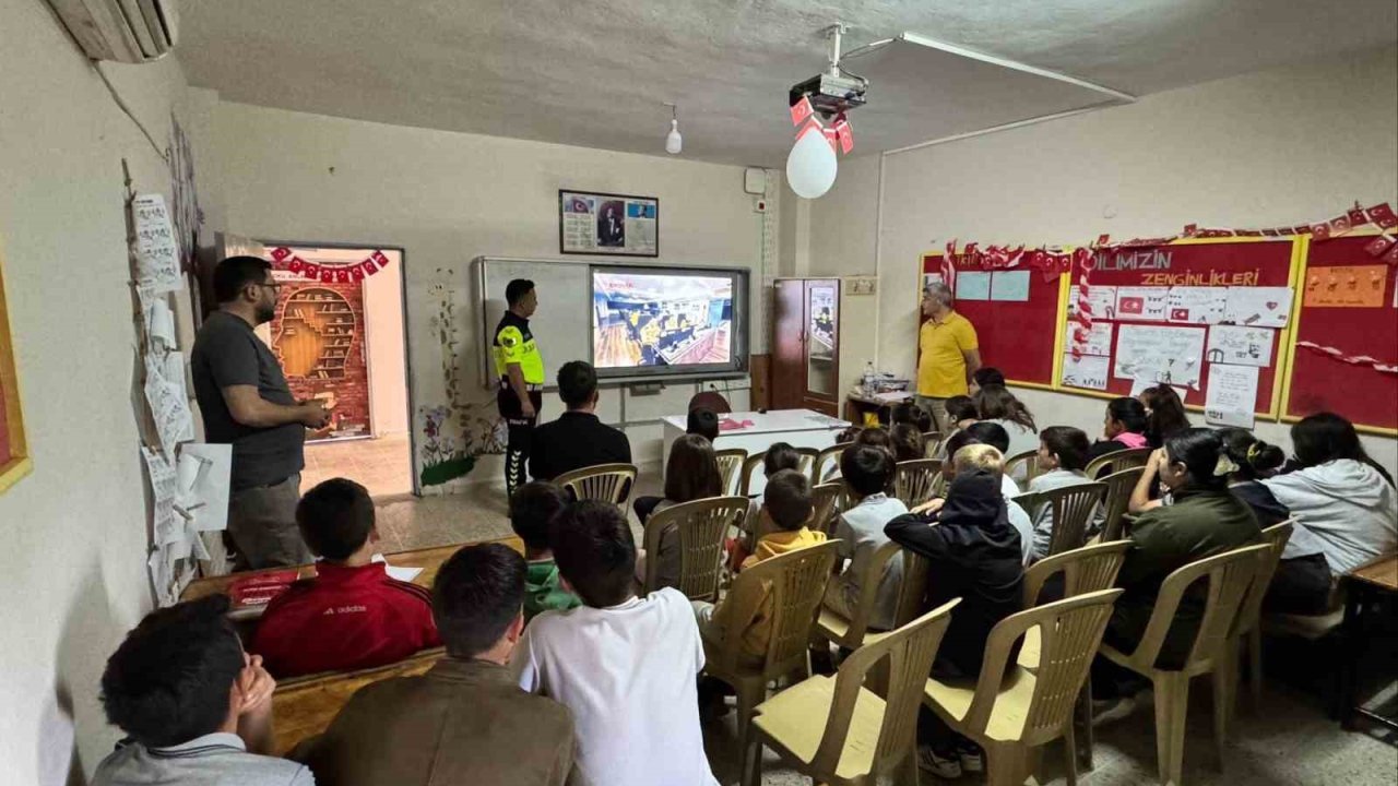 Gazipaşa’da Öğrencilere Trafik Bilinci Aşılandı