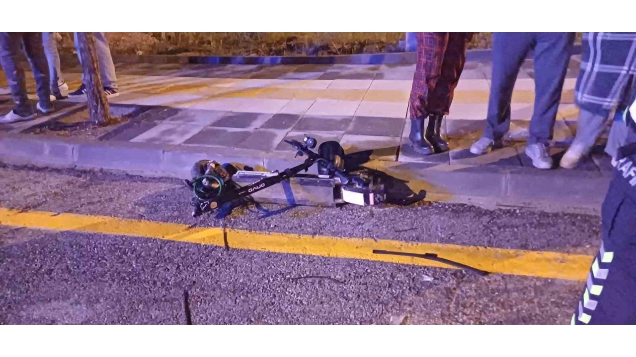 Çorum’da Otomobil İle Elektrikli Scooter Çarpıştı: 1 Yaralı