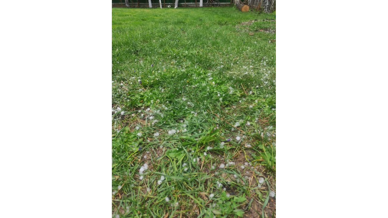 Karabük’te Dolu Yağışı Hayatı Olumsuz Etkiledi