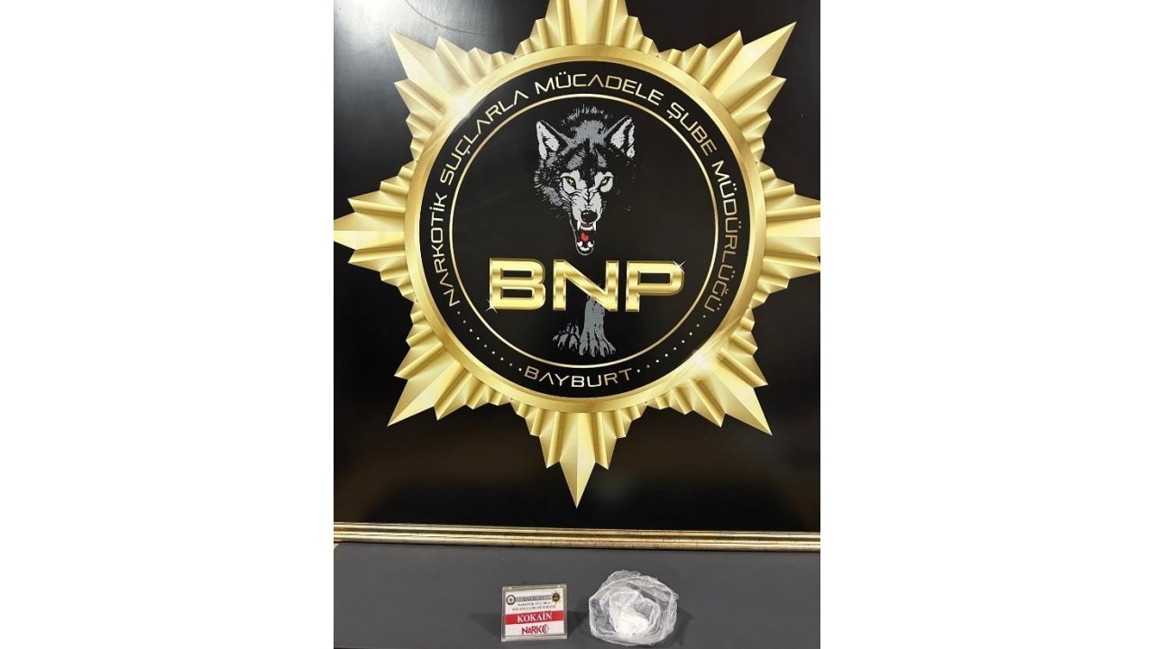 Bayburt’ta 16,96 Gram Kokainle Yakalanan Şüpheli Tutuklandı