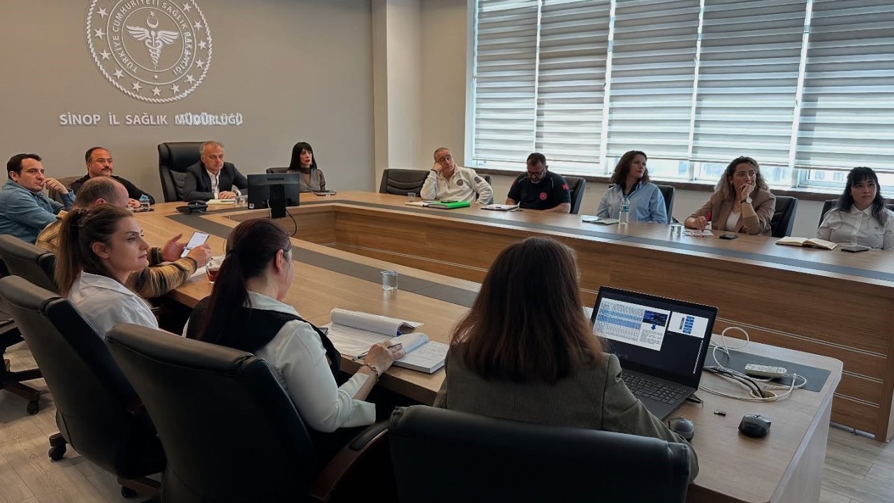 Sinop’ta Evde Sağlık Hizmetleri Koordinasyon Toplantısı