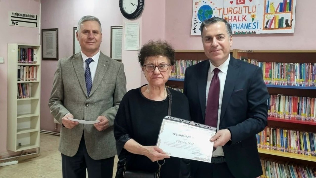 Turgutlu’da En Çok Kitap Okuyanlar Ödüllendirildi