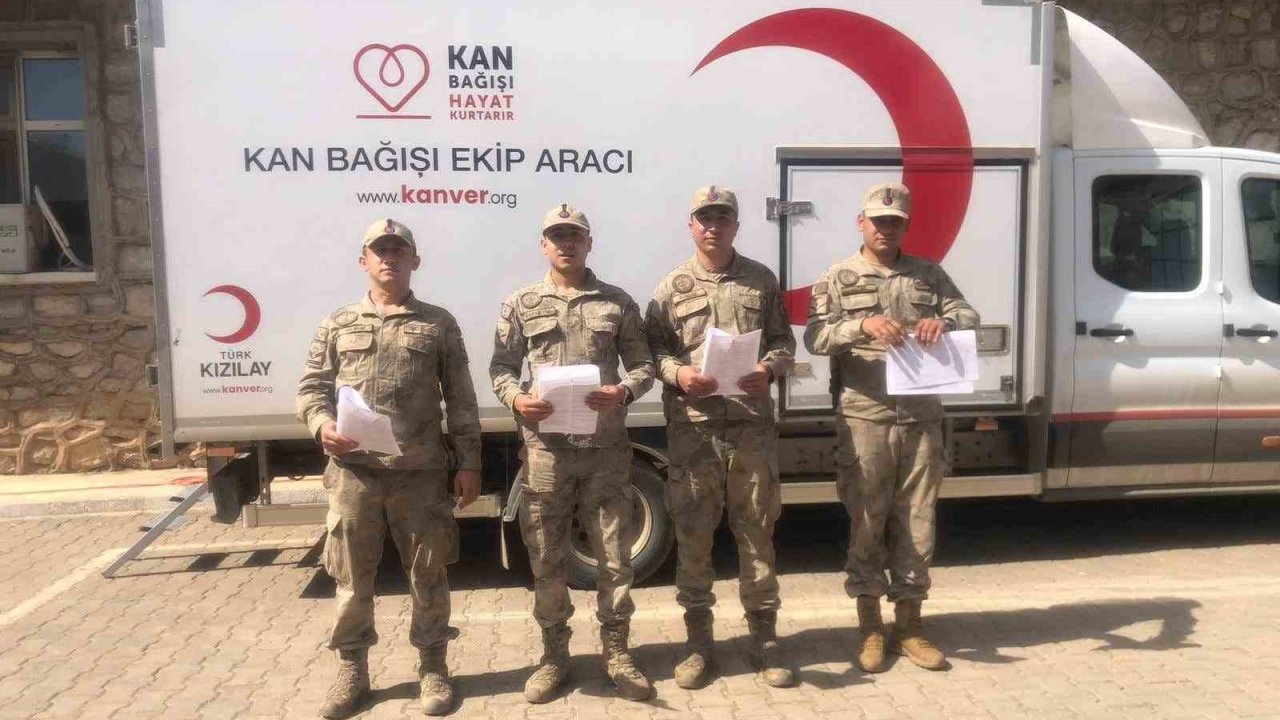 Jandarmadan Kan Bağışı