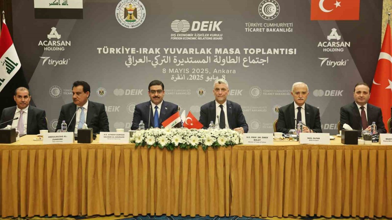 Türkiye-ırak Yuvarlak Masa Toplantısı Ankara’da Gerçekleşti