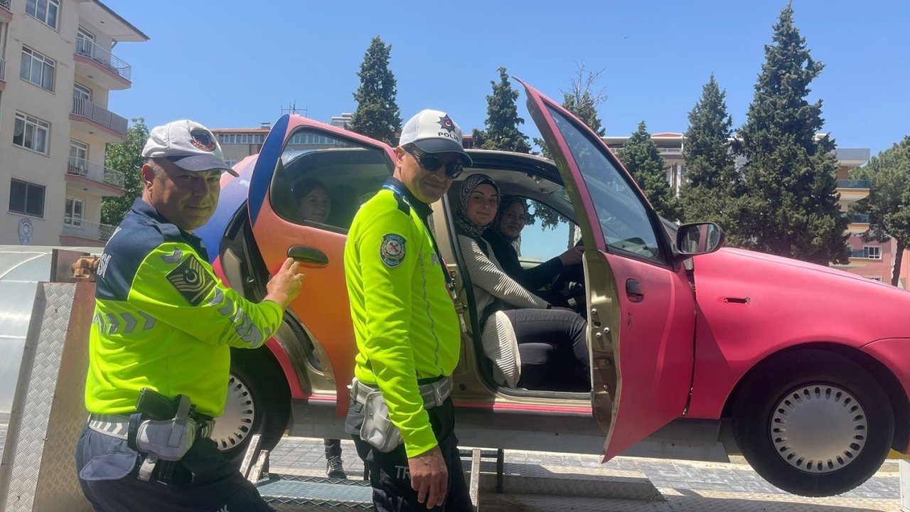 Kula’da Emniyet Kemerinin Önemi Simülasyon Aracı İle Anlatıldı