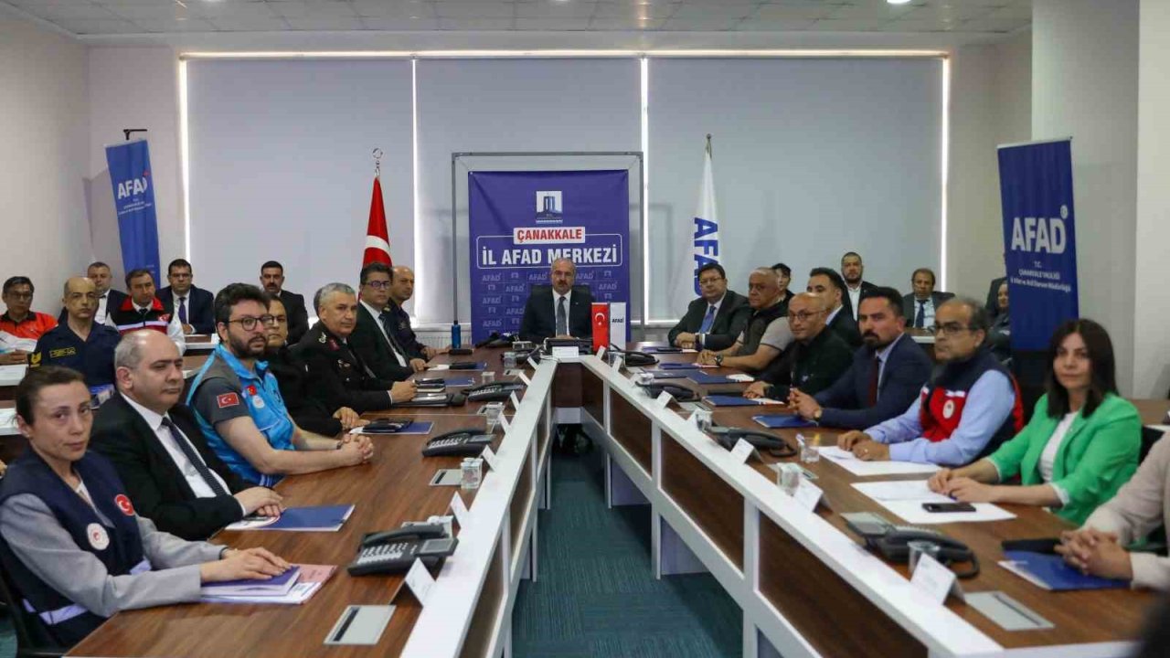 Çanakkale’de Deprem Tatbikatı: 8 Noktada 9 Farklı Çalışma Yapıldı