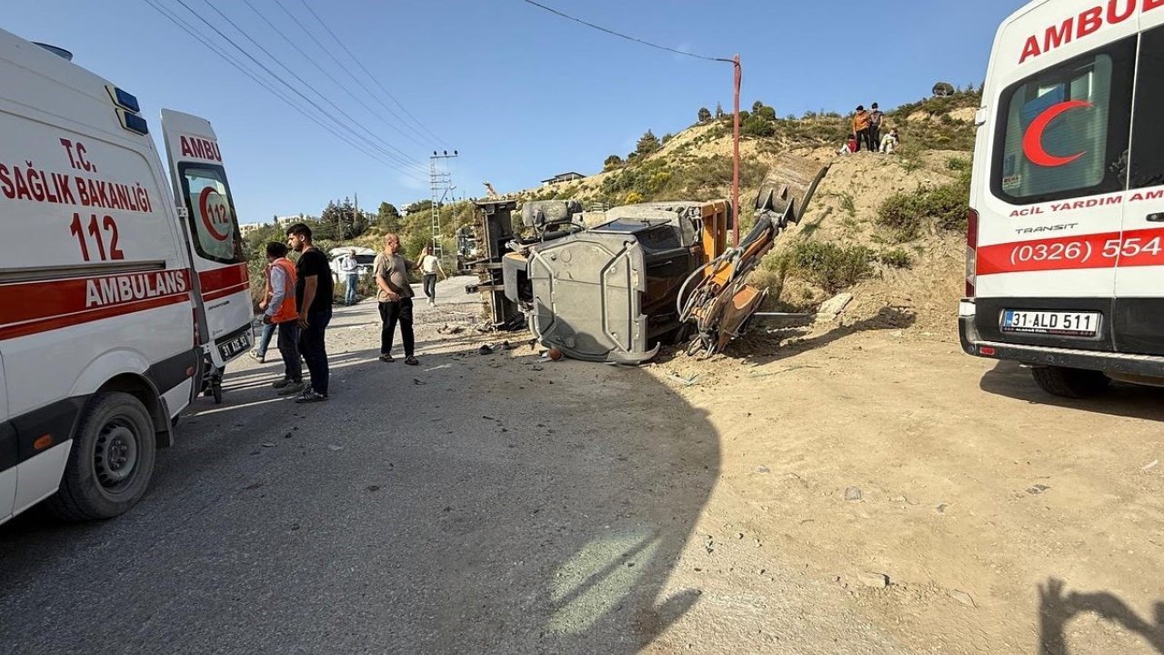 Hatay’da Trafik Kazası: 3 Yaralı