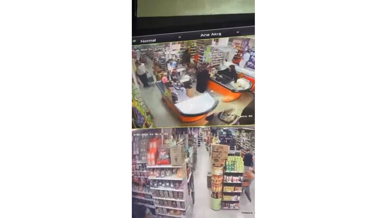 Başakşehir’de Müşteri Kılığında Markete Girdi, 4 Koli Kahve Çaldı: O Anlar Kamerada