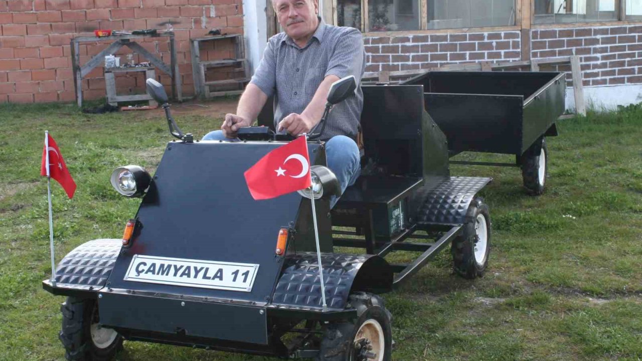Çamyayla Köyü’nün İlk Yerli Ve Milli Arazi Aracı