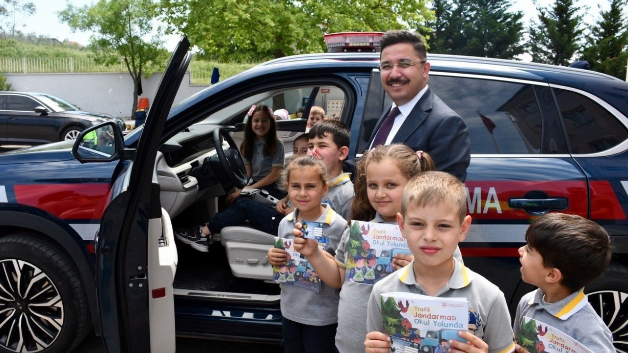 Mudanya Kaymakamı Terzi’den Hasköylü Miniklere Trafik Bilinci