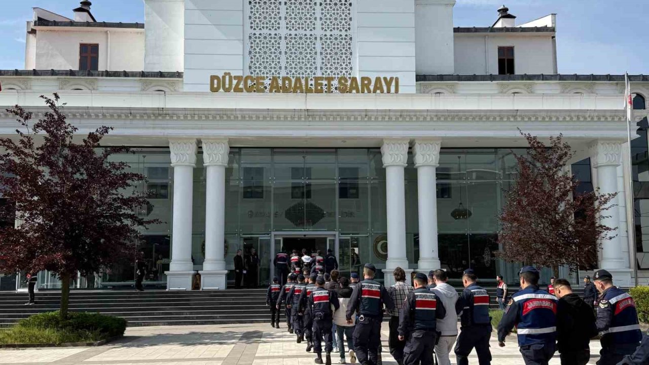 Düzce’de Uyuşturucudan 18 Kişi Tutuklandı