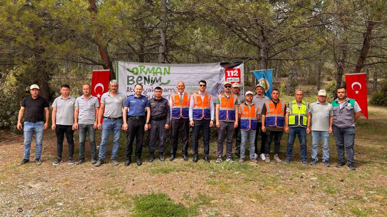 Hisarcık’ta Orman Yangınlarına Karşı