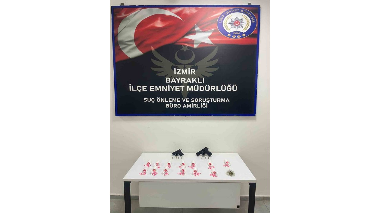 İzmir’de Zehir Taciri 3 Şüpheli Yakalandı