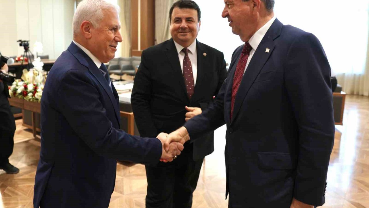 Başkan Bozbey’den Kktc Cumhurbaşkanı Tatar’a Ziyaret