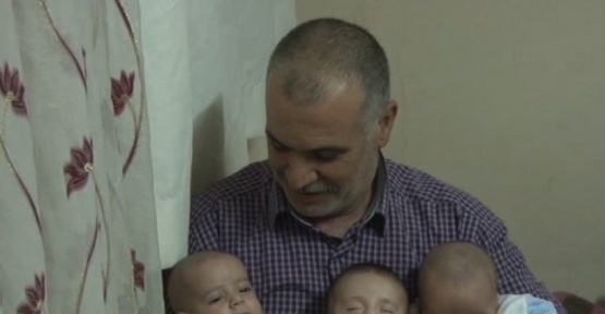 (Özel haber) Suriyeli aile üçüzlerine Cumhurbaşkanı Erdoğan’ın ismini verdi