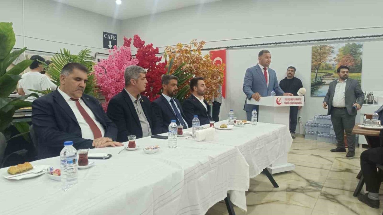 Yeniden Refah Partisi Türkoğlu İlçe Başkanı İstifa Etti