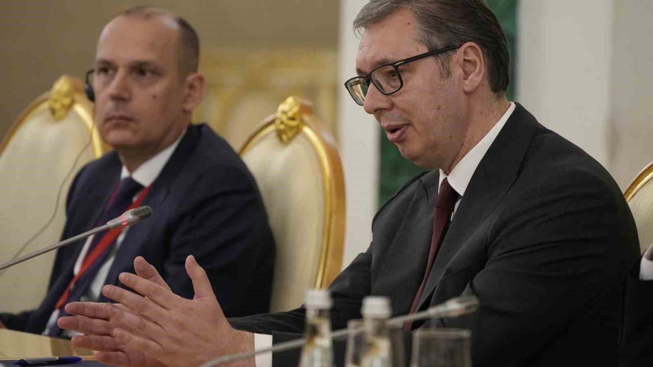 Putin, Sırbistan Cumhurbaşkanı Vucic İle Görüştü